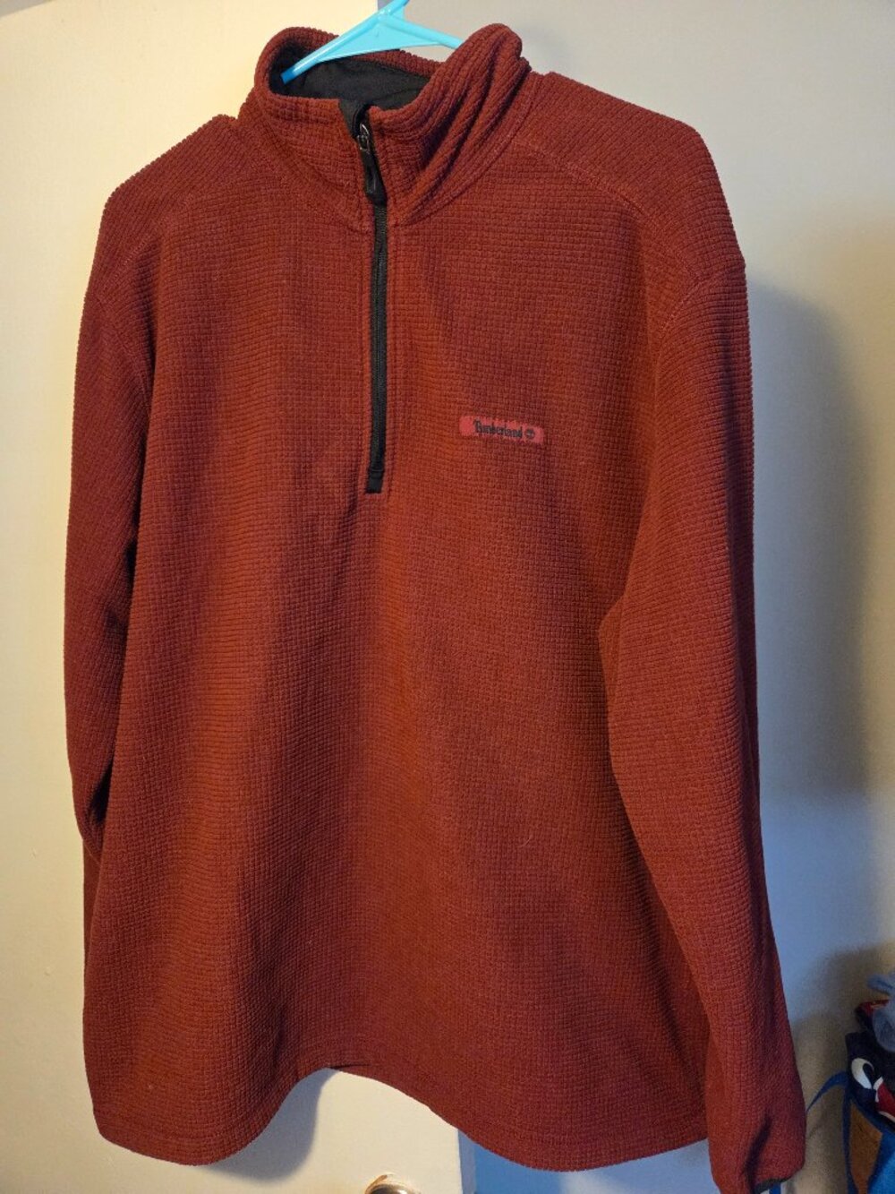 Mens Timberland fleece pullover size large
